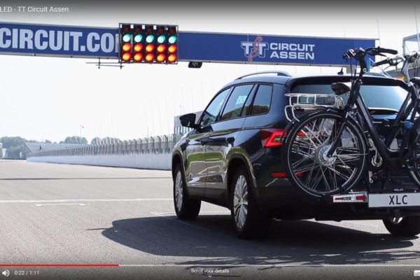 XLC Azura fietsendrager op TT circuit Assen